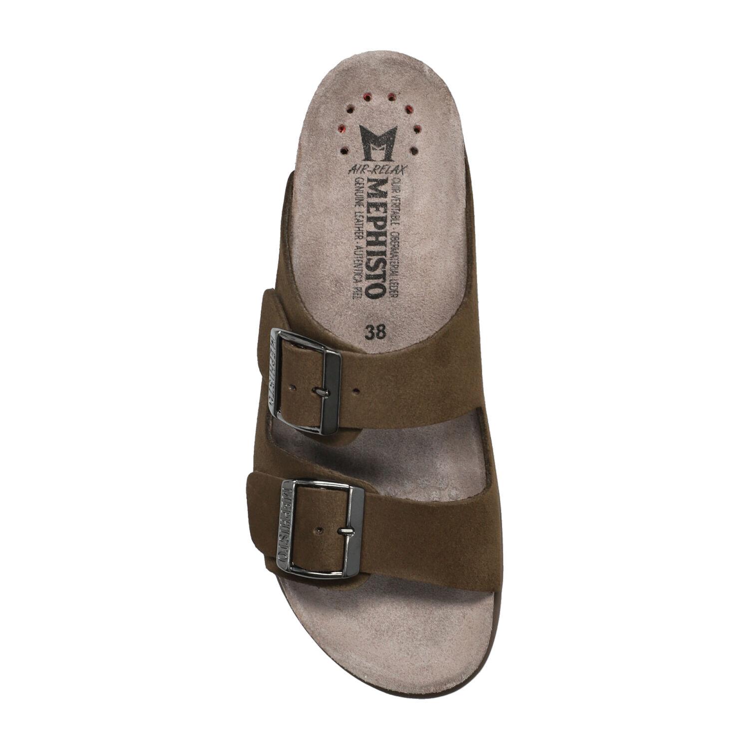 mules femme modèle Hester vert moss - Mephisto